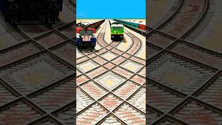 Curved Railroad Crossing 2023 | indianrailways dangerousrailroadtracks crazytracks bumpytracks