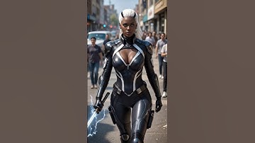 Storm & Blade EPIC Fusion | Cinematic AI Superhero Transformation in 4K #marvel