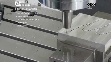 MEGA/TERA Series High-Speed Tapping Demo | MICRO DYNAMICS