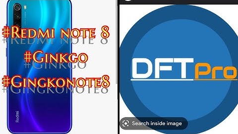How To Imei Repair Redmi note 8 ginkgo without root without Eng FirmwareLocked Bootloader.By Dft Pro