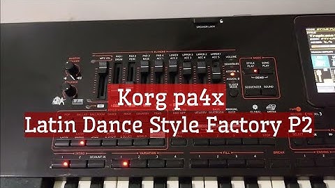 Korg pa4x - Latin Dance Styles - Live Record | Part 2