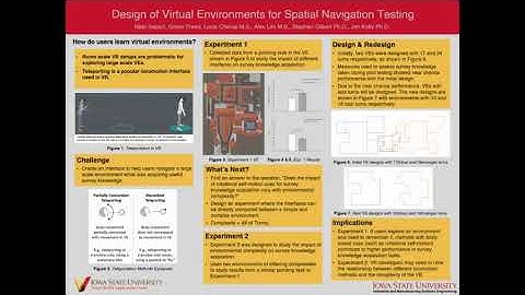 Sepich Design of Virtual Environments for Spatial Navigation Testing