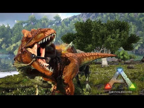 最強の捕食者 アロサウルスを捕獲 Ark ゆっくり実況 19 Youtube