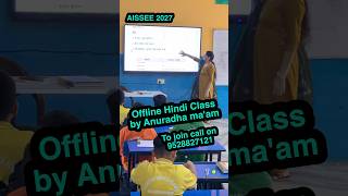 AISSEE 2027 Offline Hindi Class by Anuradha Ma’am 📚 | Geometry Academy Hostel Batch #AISSEE2027