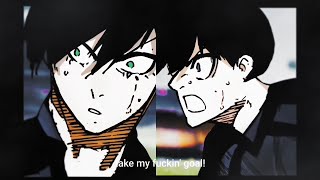 Shidou Ryuseis Super Goal Blue Lock Animation