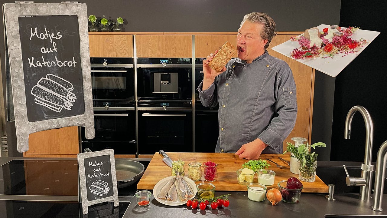 Matjes auf Katenbrot | Das schnelle Gericht