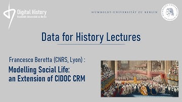 Francesco Beretta: Modelling Social Life: an Extension of CIDOC CRM