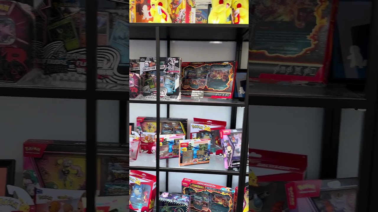 First look of MAVAPOKÉMON rare TCG shop in Brussels