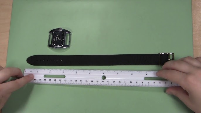 DIY How to Measure for a Watch Band without a Watch Band 