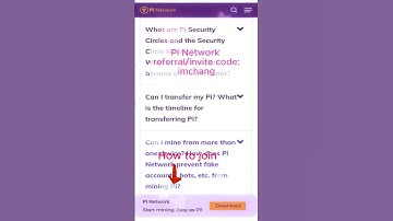 pi network referral / invite code ｜pi network how to join  #crypto #pinetworkmainnetlauch