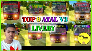 TOP 9 ATAL V3 BUS LIVERY FOR BUSSID/BUS SIMULATOR INDONESIA IN TAMIL