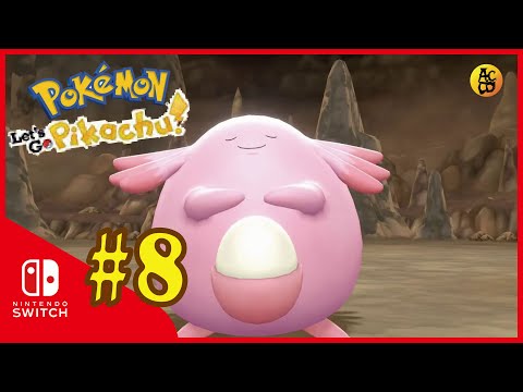 ＃8【Pokemon Let's Go, Pikachu!/ポケットモンスター Let's Go! ピカチュウ】（2018）1080p/60fps【nintendo/任天堂】かわいいポケモンプレイ動画