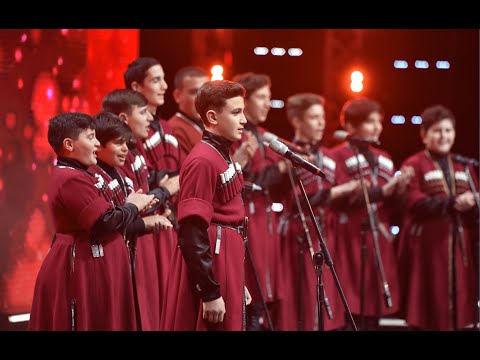 ანსამბლი \"გურჯაანი\" | Men Choir Sings Georgian Folk Song - Georgia's Got Talent