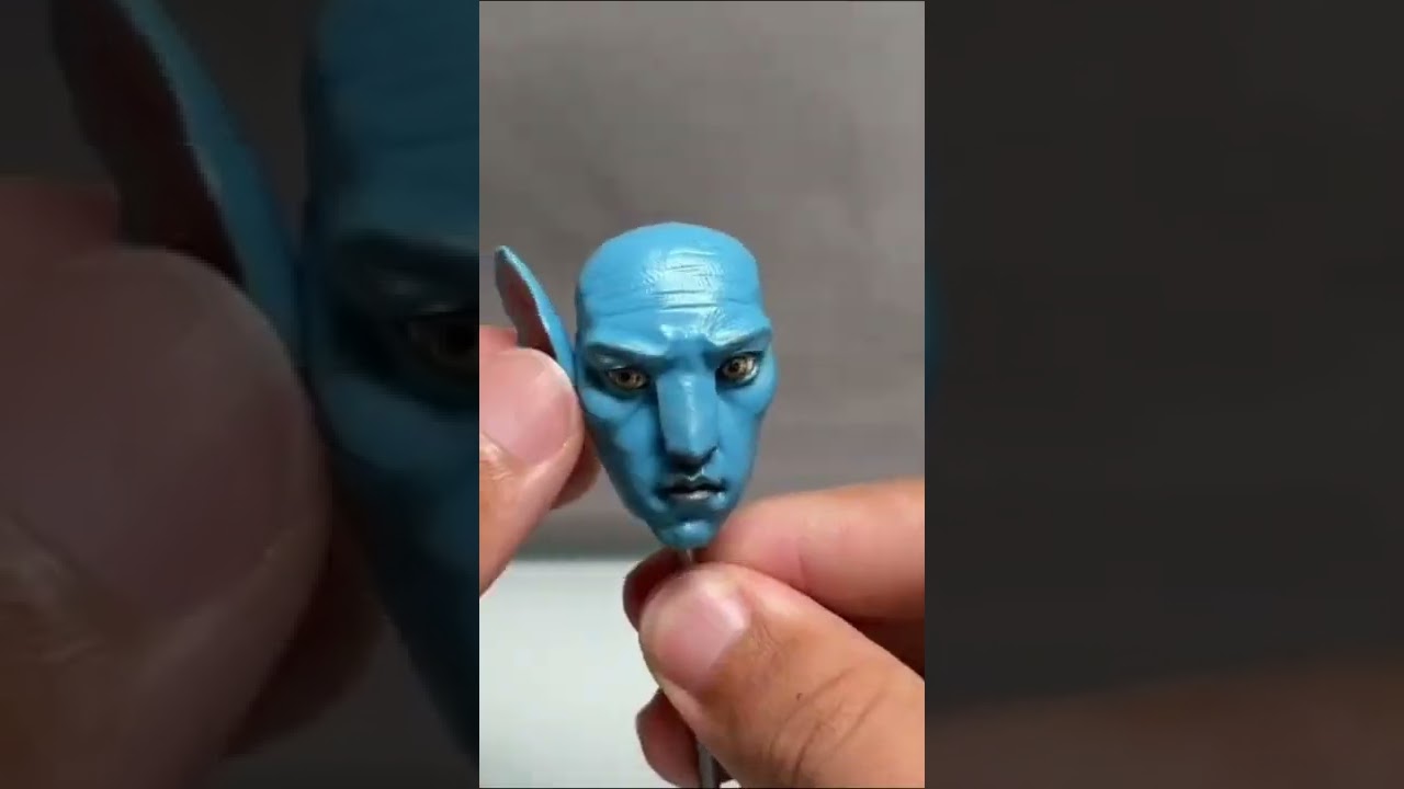 Polymer Clay Makes Delicate Avatar Sculptures
