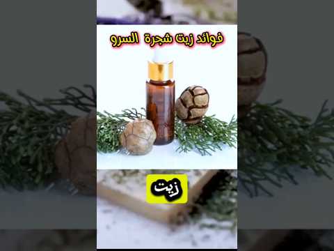 فوائد زيت شجرة السرو