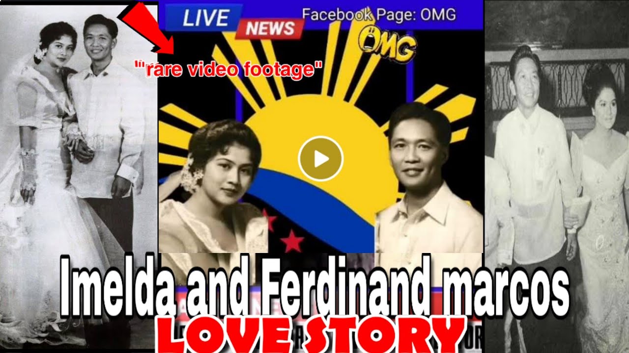 Rare Video Footage of Imelda and Ferdinand Marcos. So Touching story of