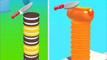 Slice It All Gameplay! Satisfying and Relaxing ASMR Slicing Video NEW UPDATE