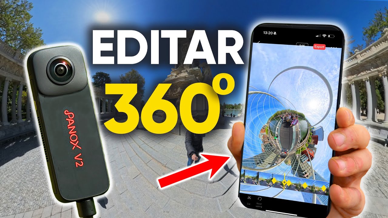 ¿Cómo EDITAR Vídeos 360º con PANOX V2?