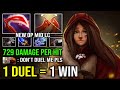 NEW OP MID LC 1 Duel = 1 Win Basher Desolator 729 Damage Per Hit Instant Delete Hero Dota 2