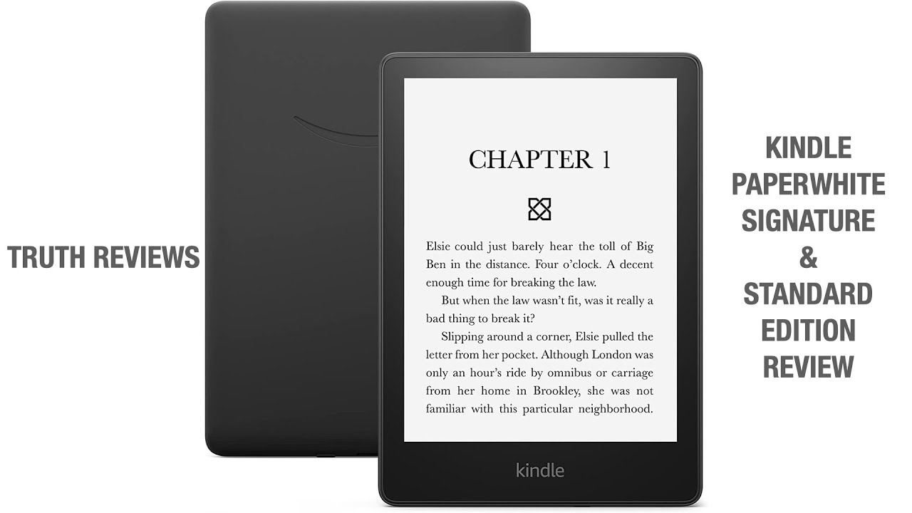 Kindle Paperwhite vs Signature Edition