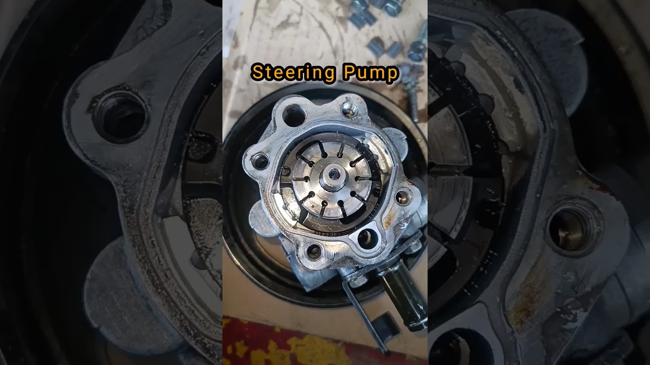 Steering pump leaking Oil 