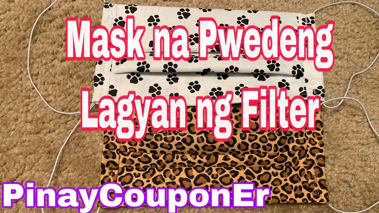 INDAY BISAYA SA AMERICA; Paano Gumawa ng Face Mask/ Mask(How to make