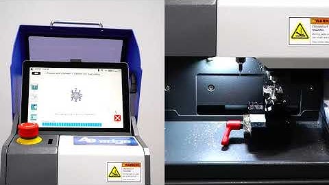Tubular Key Cutting with Miracle A9 Edge