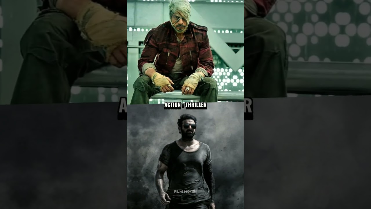 Salaar vs jawan movie comparison 🤯💥