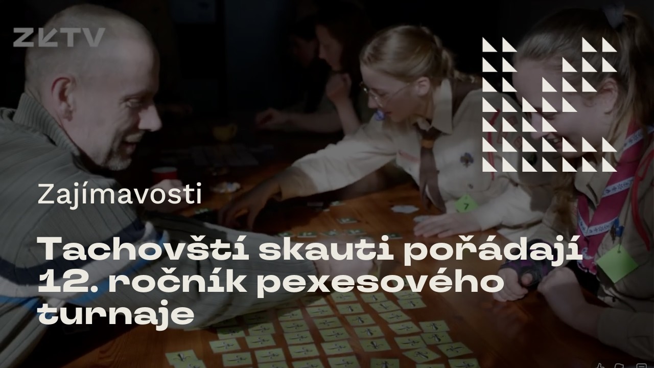 Tachovští skauti pořádají 12. ročník pexesového turnaje