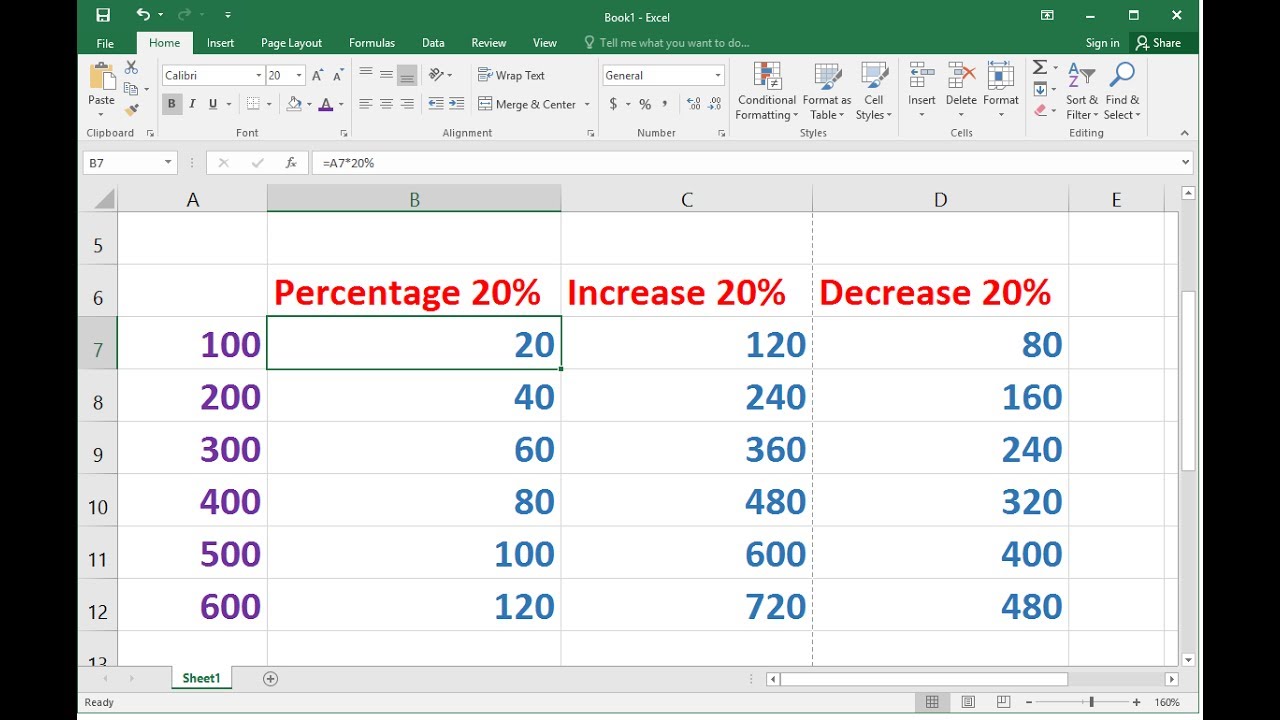 How To Calculate Percentage In Ms Excel How to Wiki 89