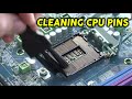 Cleaning Motherboard CPU PINS?! (Lenovo M91p Thinkcentre's Explained)
