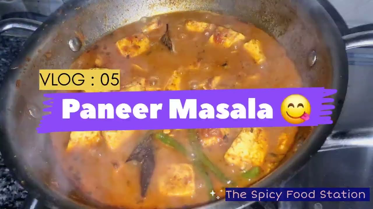 Easy Paneer Masala for Beginners | Better Than Takeout 😋😋