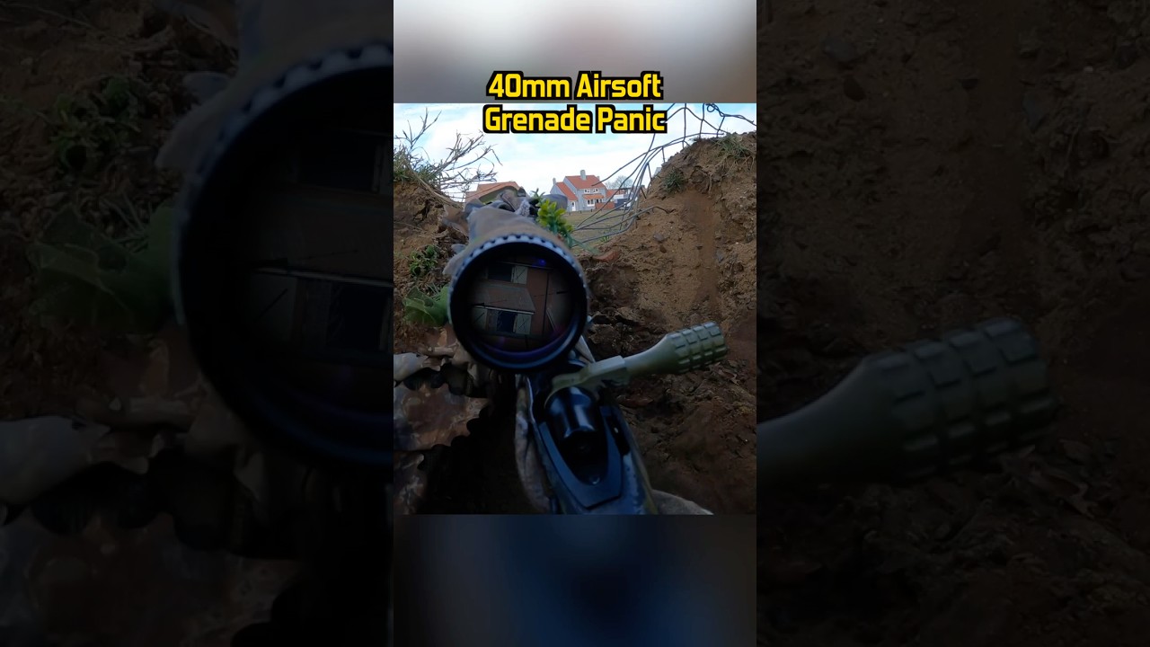 40mm Airsoft 💣 Causes Panic