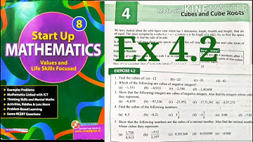 Class 8| Cubes and Cube Roots | Exercise 4.2 | Start up Mathematics | Viva Education | Rajmith Study