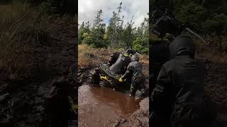 Can Am ATV’s mudding