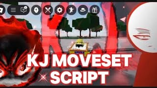 Best Roblox The Strongest Battlegrounds Kj Moveset Custom Sfx, Vfx, Animation Real Damage