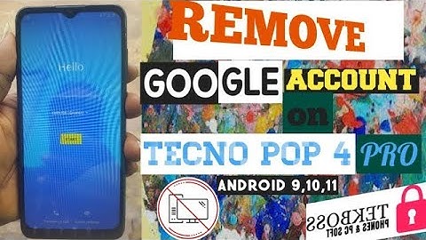 2025; Tecno Pop 4 Pro (Bc3) Frp Bypass / TECNO BC3 Google Account BYPASS (Android 9&10)Without Pc