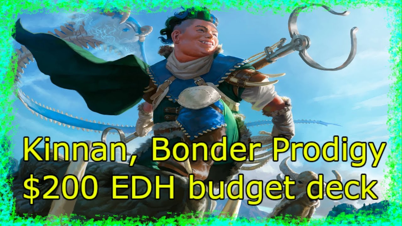 Kinnan, Bonder Prodigy 200 budget EDH Deck Tech Magic the gathering