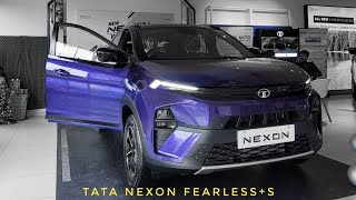 Tata Nexon Facelift - Fearless+ S | Fearless Purple | Manual top model | INTO CARS WITH GRB ⭐