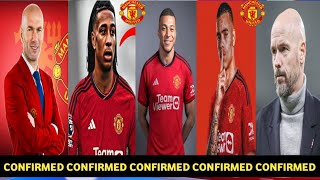 🚨ALL 7 CONFIRMED IN MANCHESTER UNITED✅️WINTER TRANSFERS 24 MBAPPE,ZIDANE,OLISE,MASON MAN UTD NEWS ✍️