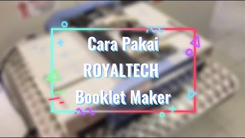 ROYALTECH Booklet Maker _ Demo/Tutorial