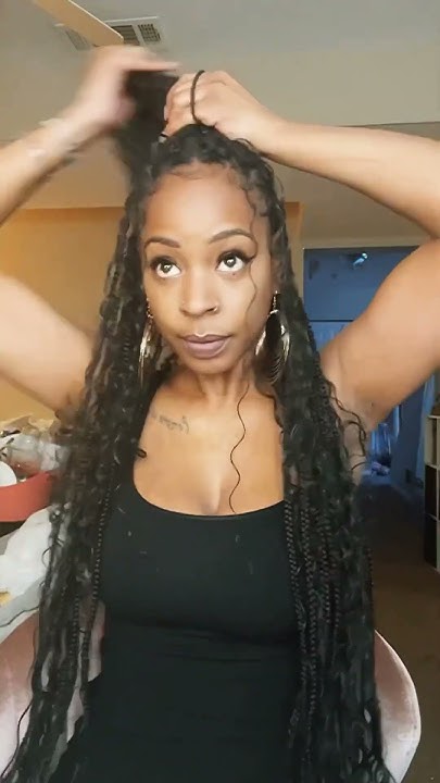  Refresh & Style goddess braids - YouTube