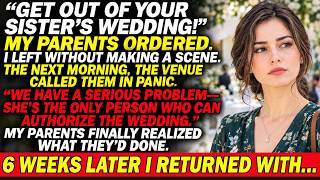 My Parents Kicked Me Out Of My Sister's Wedding — By Morning, The Venue Called Them