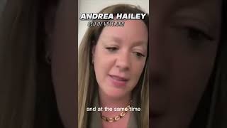 Andrea Hailey Message to the formerly incarcerated democracy vote activism currentevents reform