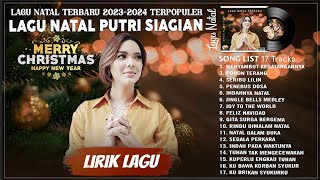 MENYAMBUT KEDATANGANNYA (LIRIK) - PUTRI SIAGIAN | LAGU NATAL TERBARU 2023/2024 TERPOPULER SAAT INI