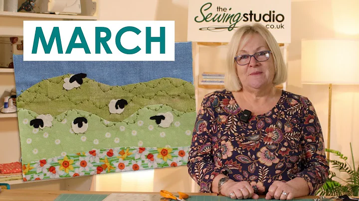 Luscious Field of Sheep - March Scrap Postcard Club