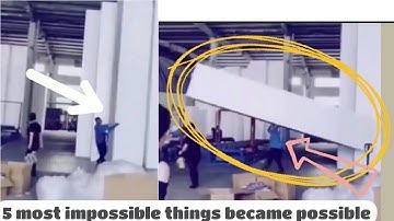 5 most impossible things becomes possible and caught on camera | Mr. slam