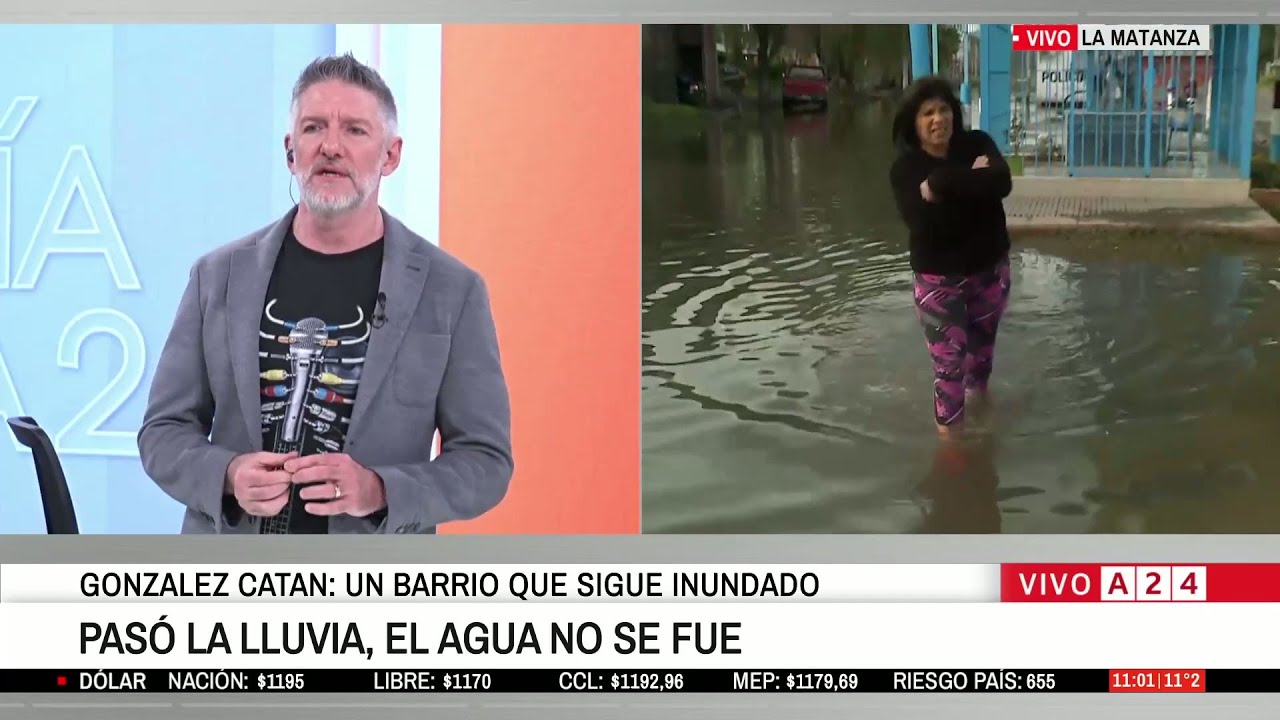 González Catán, La Matanza: el barrio LA LOMA sigue INUNDADO a una semana del TEMPORAL