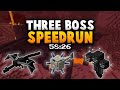 3 Bosses Glitchless [58:26] Current World Record