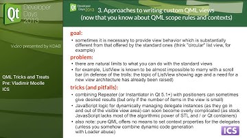 QtDD13 - Vladimir Moolle - QML Tricks and Treats